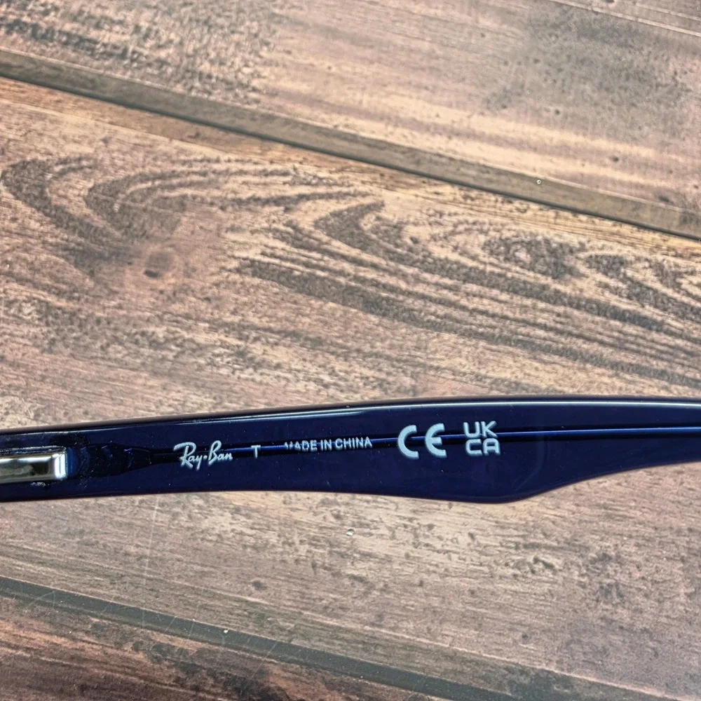 Ray-Ban RB 1531 3647 Blue Gradient Rectangular Eyeglasses Frames 48-16-130 kids